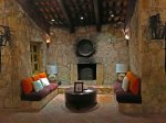 Resort Reception Fireplace Lounge Area